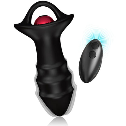Vibrador de dedo e plug anal ARMONY KYLIN com controle remoto e design ergonómico.