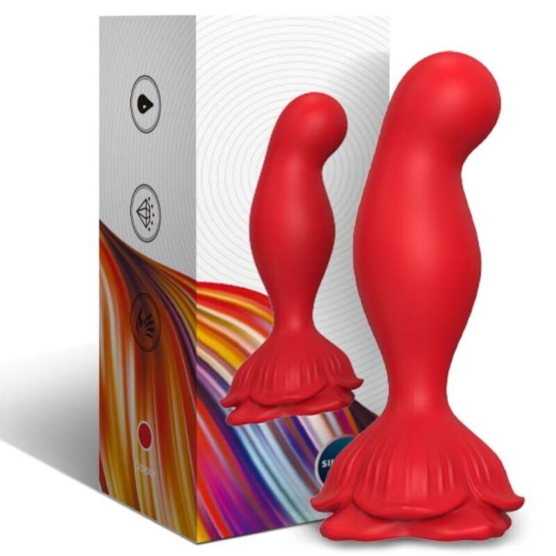 ARMONY Vibrador e Plug Anal Rosa com Controlo Remoto, em silicone premium, para dupla estimulação.