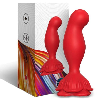 ARMONY Vibrador e Plug Anal Rosa com Controlo Remoto, em silicone premium, para dupla estimulação.