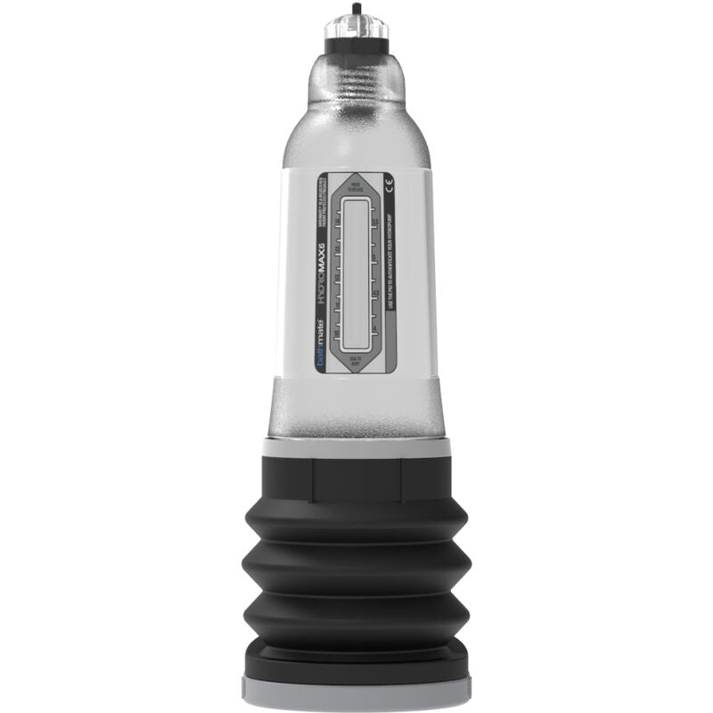 Bomba peniana hidráulica transparente Bathmate Hydromax 5 para aumento e desenvolvimento do pénis.