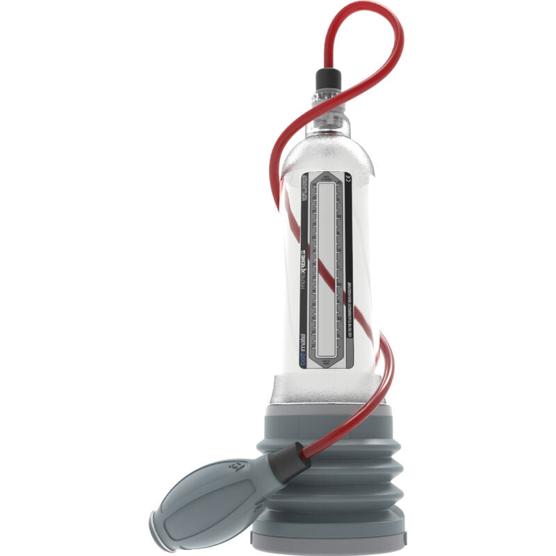 Bomba de pénis a vácuo hidráulica BATHMATE HydroXtreme 11 para aumento peniano e treino de hidroterapia.
