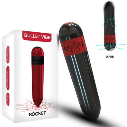 ARMONY Foguete Vibrador Bala com Controlo Remoto Fúcsia, mostrando seu design compacto e cor vibrante.