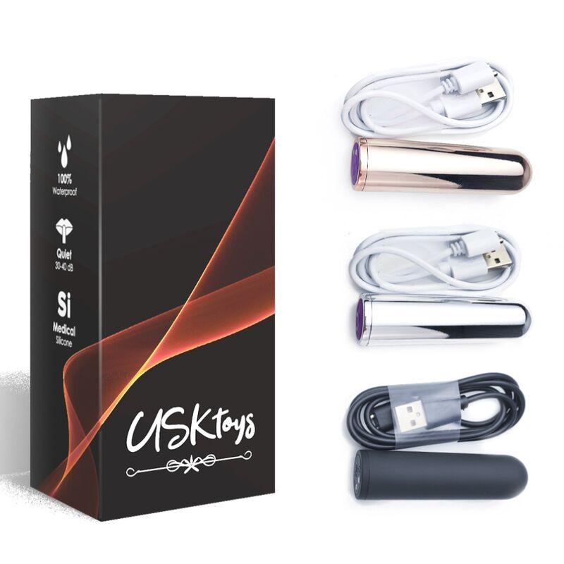 Close-up do Vibrador Bala ARMONY Preto, mostrando seu design compacto e superfície de silicone.
