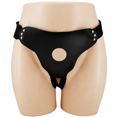 Close-up do Arnês de Alça Ajustável PRETTY LOVE, destacando seu design e fivelas ajustáveis.