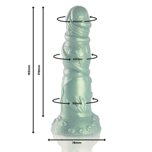 Dildo Epic Hades | Silicone, Design Mitológico e Plenitude no Submundo