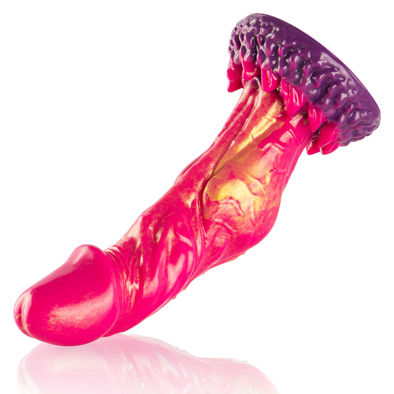 Dildo Cerberus Epic | Silicone, Design Mitológico e Base para Arnês