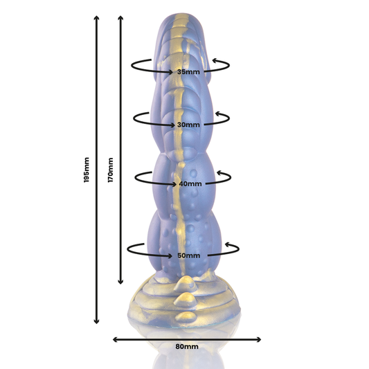 Dildo Epic Poseidon | Silicone, Design Mitológico e Prazer Profundo