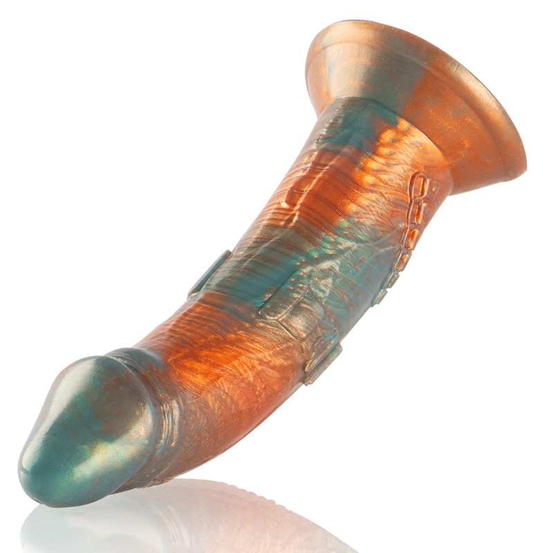 EPIC CYBERSILICOCK Dildo Talos com design mitológico em silicone premium.