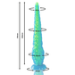 Dildo Epic Scylla | Silicone Fluorescente, Design de Tentáculo e Tamanho Grande