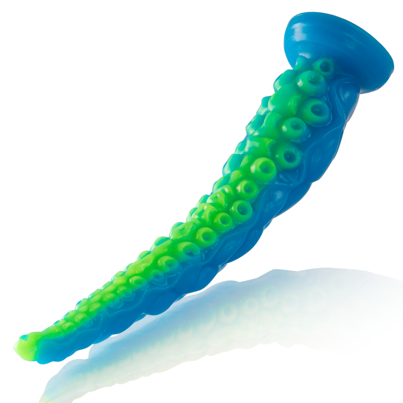 Dildo Epic Scylla | Silicone Fluorescente, Design de Tentáculo e Tamanho Grande