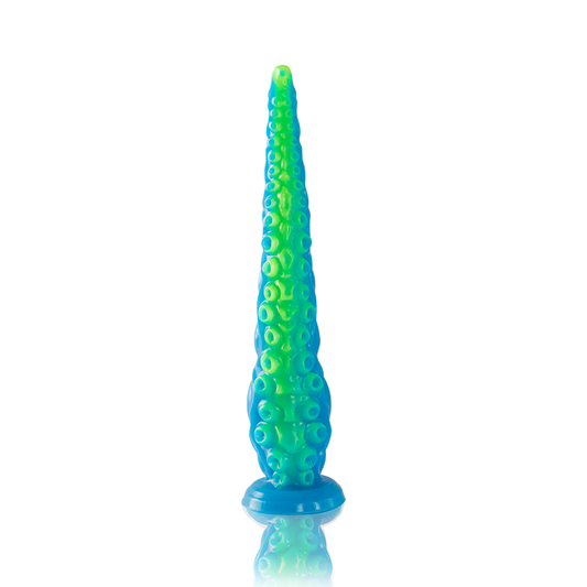 Dildo de Tentáculo Epic Scylla | Silicone, Fluorescente e Fino - Tamanho Pequeno