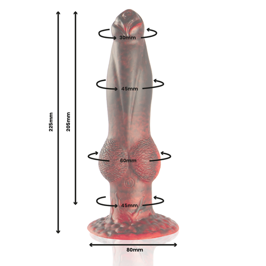 Vibrador Prometheus Epic | Dildo com Controle Remoto, Recarregável e Design Mitológico