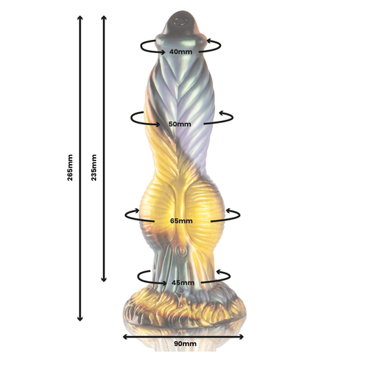 Vibrador Phoenix Epic | Dildo com Controle Remoto, Recarregável e 10 Vibrações
