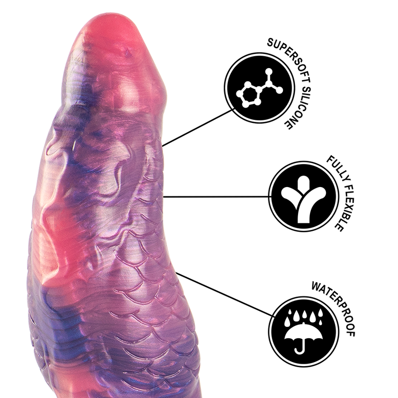 Dildo Epic Medusa | Silicone com Curvas, Prazer Petrificante e Design Mitológico