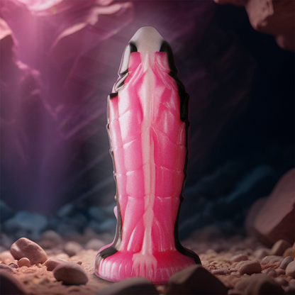 Dildo Triton da EPIC CYBERSILICOCK, em silicone, com design inspirado na mitologia marinha e textura realista.