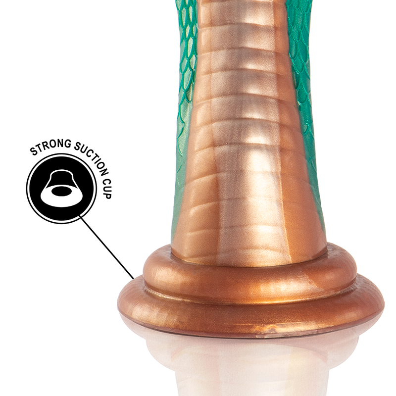 Dildo Epic Python | Silicone com Design de Cobra e Sensação Intensa