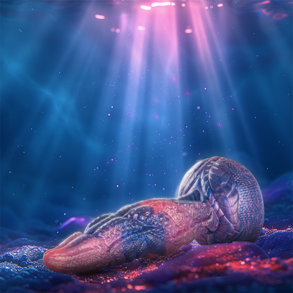 Dildo Dionysus EPIC CYBERSILICOCK em silicone com design vibrante e contornos estimulantes para prazer intenso.