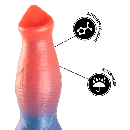 Vibrador Dildo EPIC CYBERSILICOCK Arion com Controle Remoto Recarregável, design mítico.