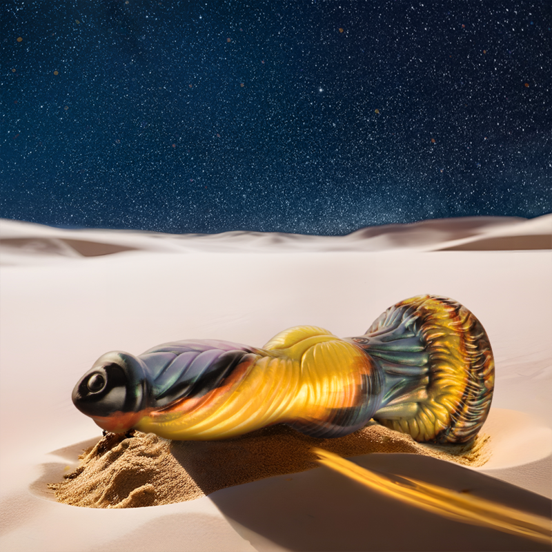 EPIC Phoenix Dildo Vibratório de Silicone Recarregável com Controle Remoto