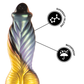 Vibrador Phoenix Epic | Dildo com Controle Remoto, Recarregável e 10 Vibrações