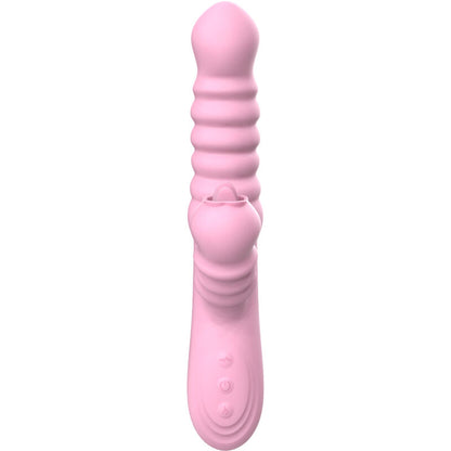 Armony Vibrador Multifunção Língua e Calor Rosa para prazer sensorial