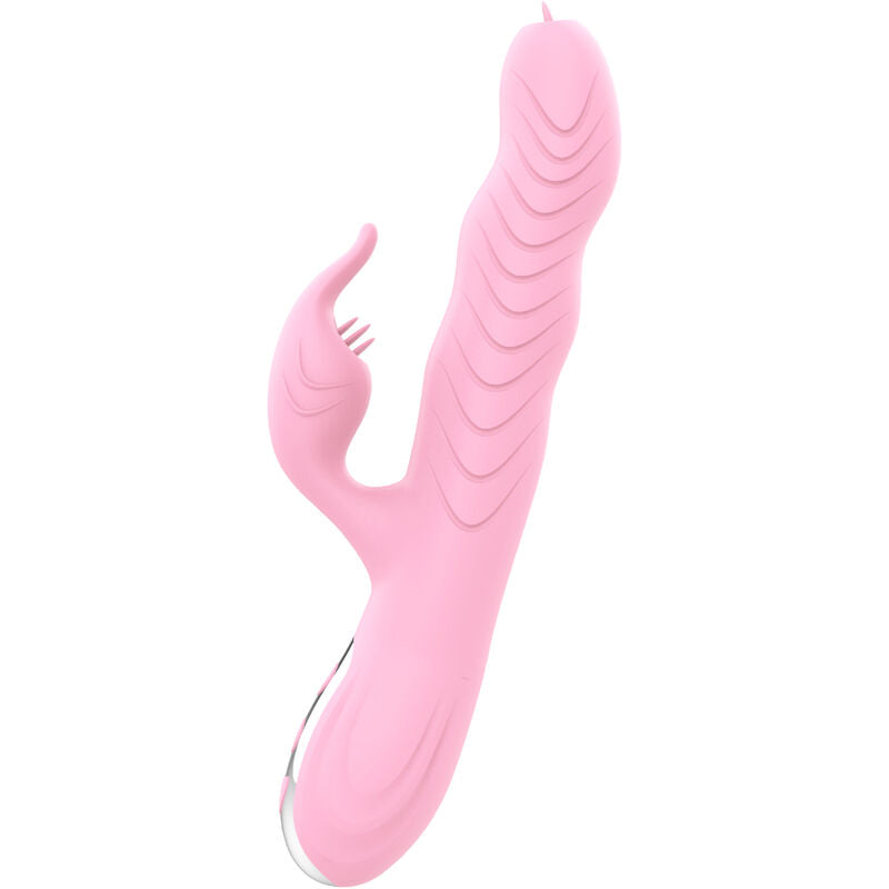 Vibrador Armony Marcia Dupla Língua com Thrusting e Efeito Calor para prazer íntimo.