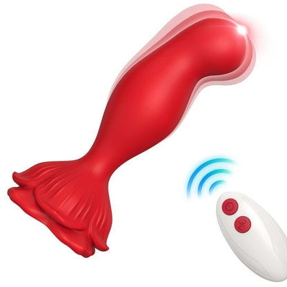 ARMONY Vibrador e Plug Anal Rosa com Controlo Remoto, em silicone premium, para dupla estimulação.