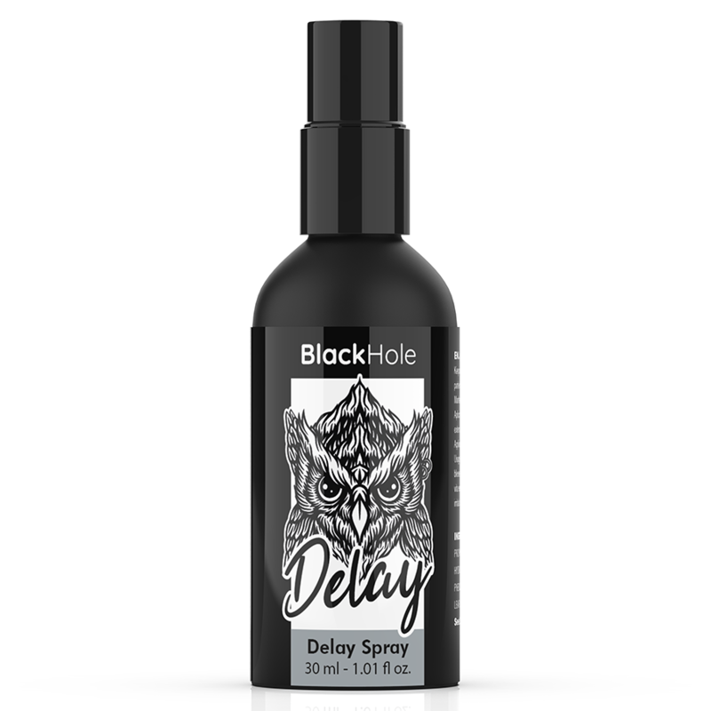 BLACK HOLE Spray Retardante Study Forte 30 ML para controlo da ejaculação