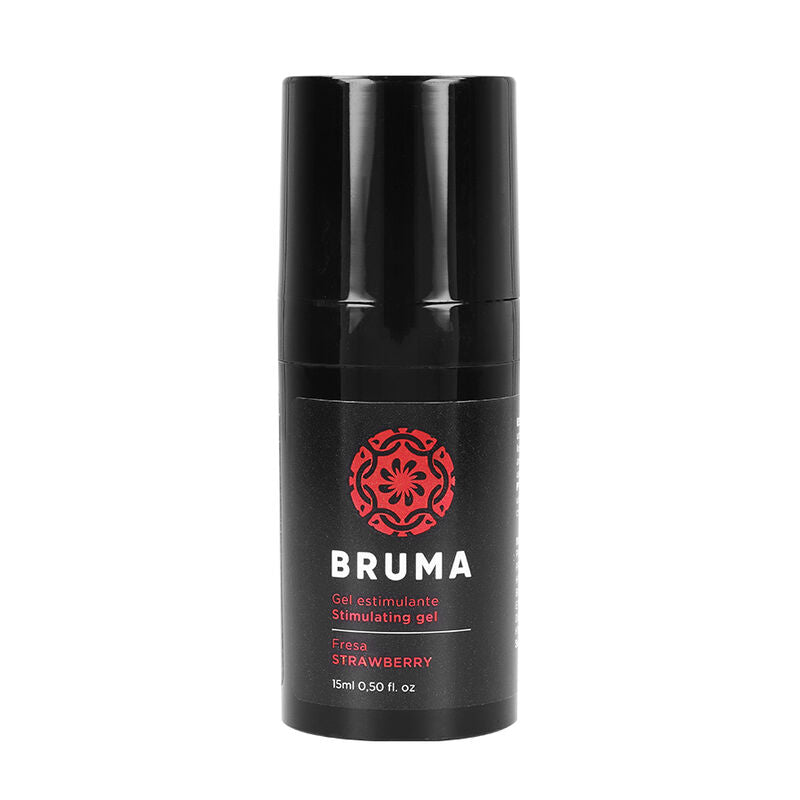 BRUMA Gel Estimulante Intensificador Sabor Morango 15 ML para momentos de prazer e sensibilidade.