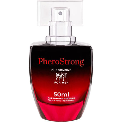 PHEROSTRONG Perfume com Feromonas Masculino Beast 50 ML para atração e confiança.