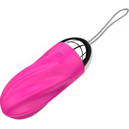 Armony Ovo Vibratório Espiral Sweety com Controle Remoto Rosa para prazer discreto e estimulação intensa.