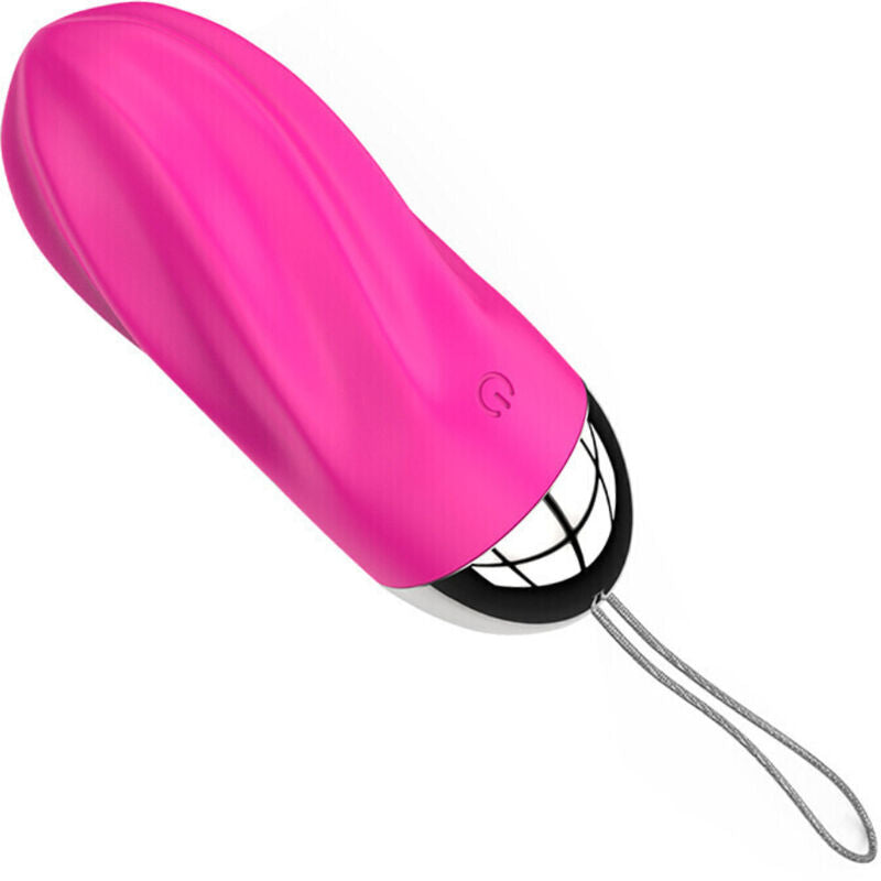 Armony Ovo Vibratório Espiral Sweety com Controle Remoto Rosa para prazer discreto e estimulação intensa.
