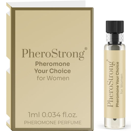 PHEROSTRONG Perfume de Feromonas Sua Escolha para Mulheres 1ml