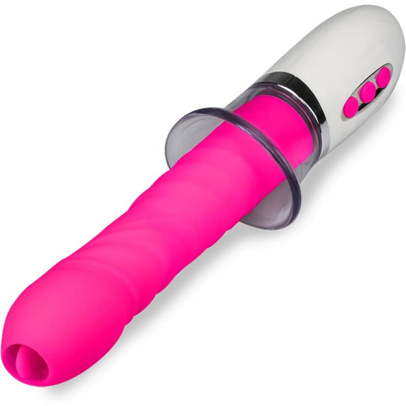 Imagem do Armony Vibrador Liberty com Impulso e Língua Estimuladora, destacando o seu design e funcionalidades.
