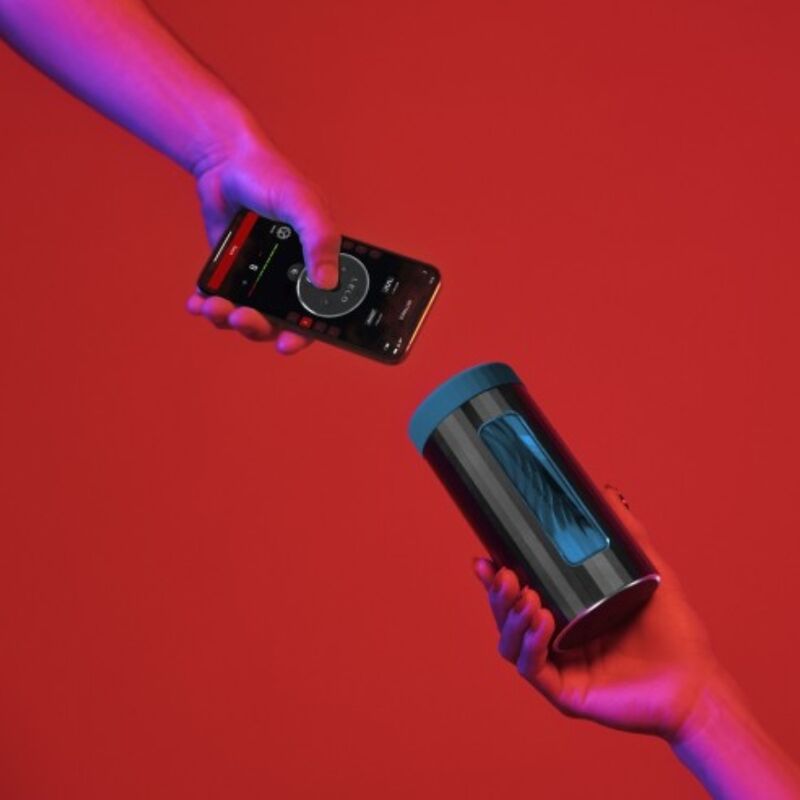LELO F1S V3 Vermelho: Masturbador Masculino com App e Tecnologia de IA