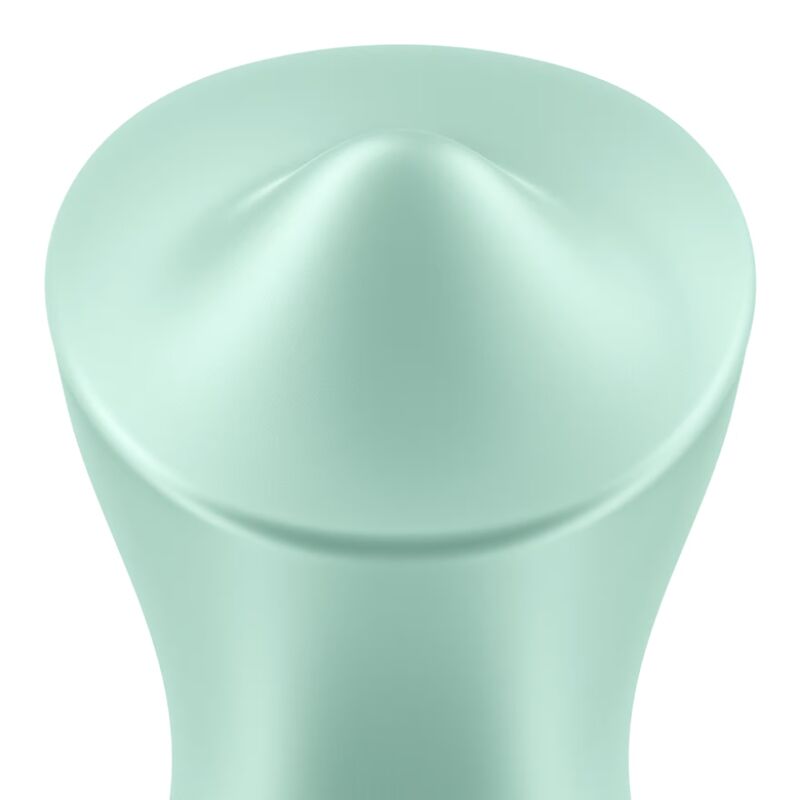 Vibrador clitoriano Satisfyer Exciterrr de silicone macio e bola rolante para estimulação intensa.