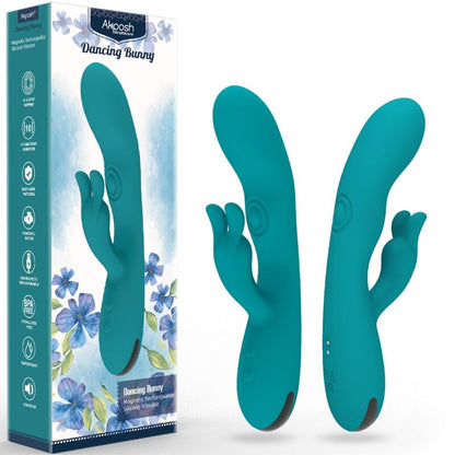 Armony Dancing Bunny Vibrador Coelho 10 Velocidades Verde Recarregável