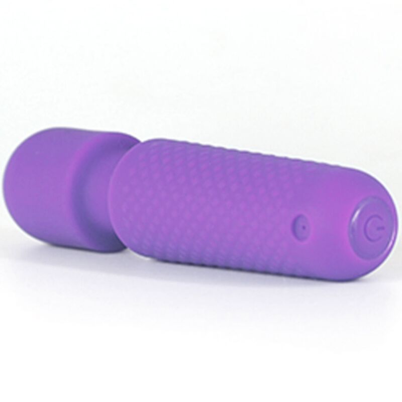 Armony Mini Massageador e Vibrador Wand Recarregável Roxo com 10 vibrações