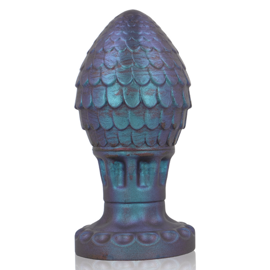 Plug Anal Vrakos Dragon Epic | Silicone, Design de Ovo e Estimulação Intensa - Tamanho Grande