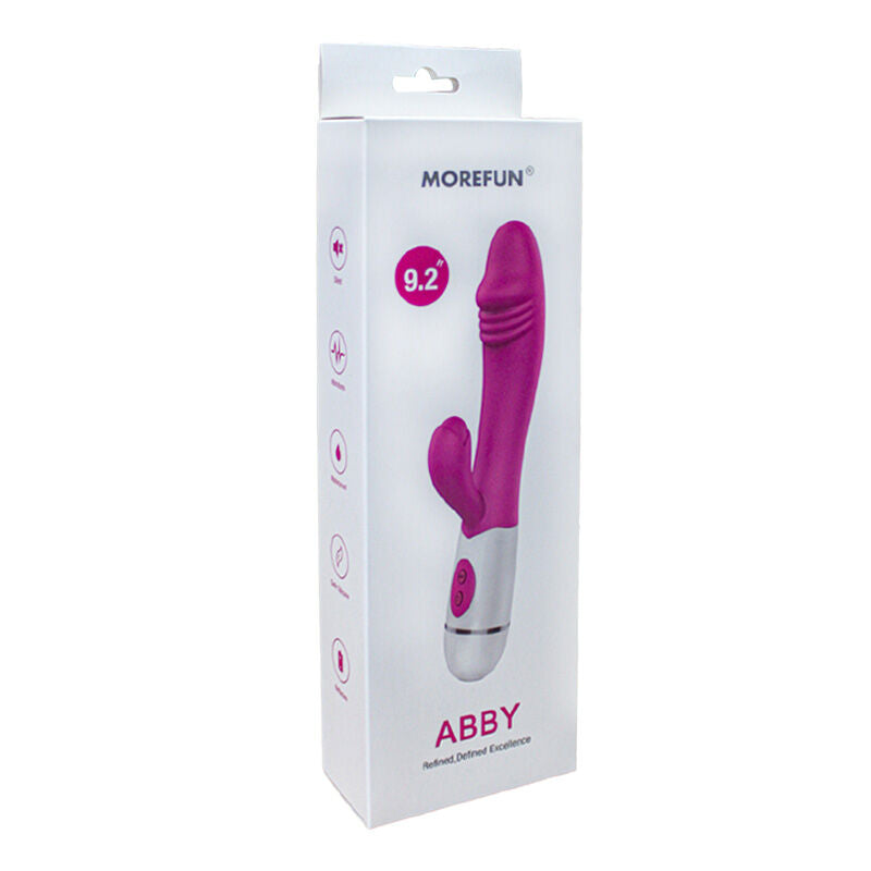 Vibrador e Estimulador Armony Abby Rosa com 16 Velocidades