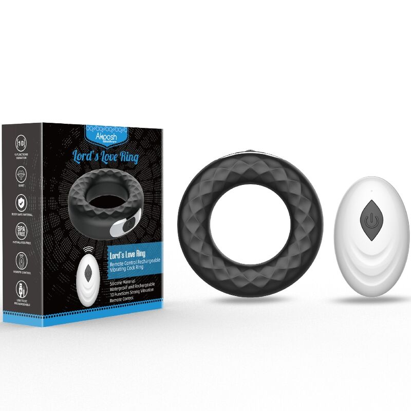 Anel Vibrador ARMONY Lord's Love com Controle Remoto para Casais