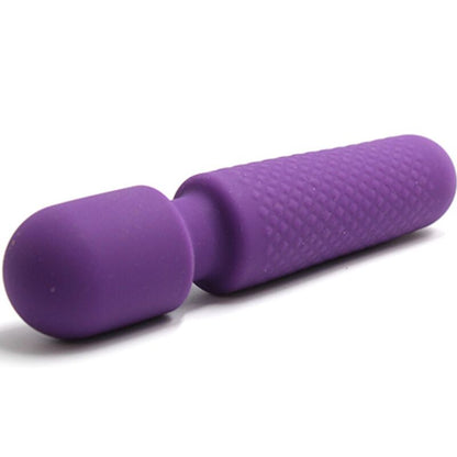 Armony Mini Massageador e Vibrador Wand Recarregável Roxo com 10 vibrações