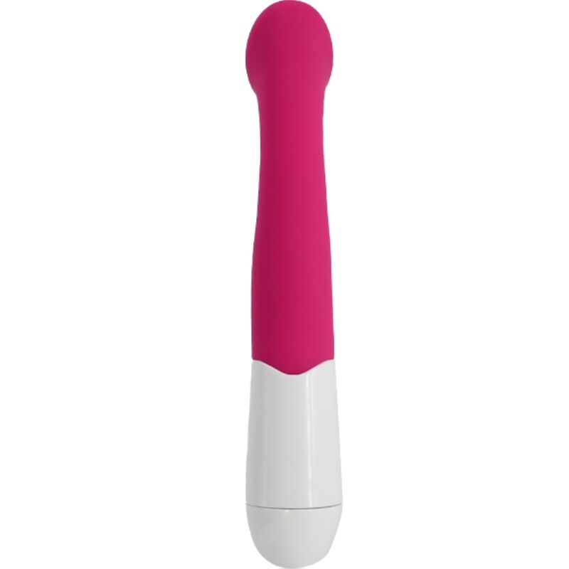 Close-up do Vibrador e Estimulador Coelho Armony Rosa, mostrando a forma ergonómica e as texturas do silicone.