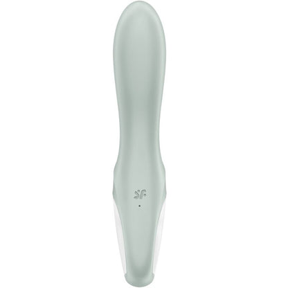 Close-up do Satisfyer Air Pump Booty 3 Vibrador Anal Inflável, mostrando seu design ergonômico e material de silicone.