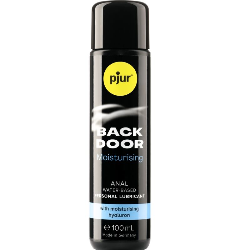 Pjur Lubrificante Anal Hidratante Back Door com Ácido Hialurônico 100ml.