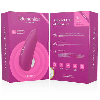 Womanizer Starlet 3 Estimulador Clitoriano Violeta com tecnologia Pleasure Air