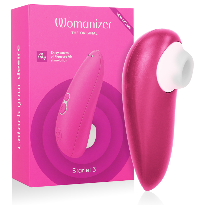 Womanizer Starlet 3 Estimulador Clitoriano Rosa com Pleasure Air Technology