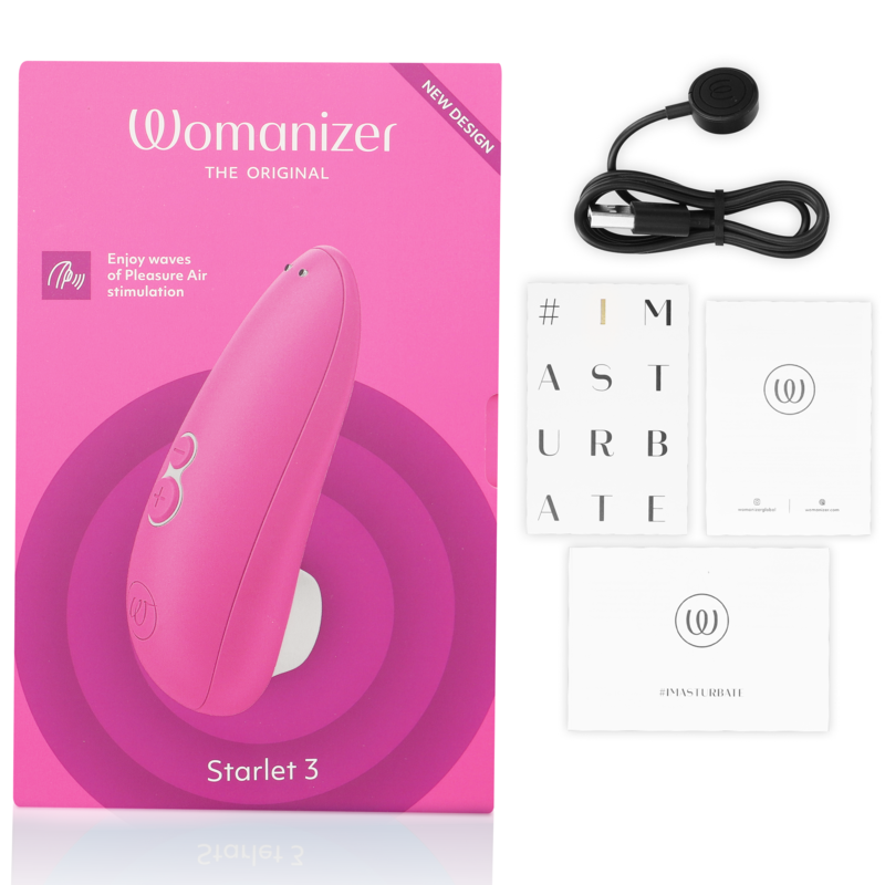 Womanizer Starlet 3 Estimulador Clitoriano Rosa com Pleasure Air Technology