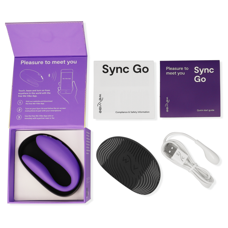 Sync Go Estimulador Doble Recargable para Parejas