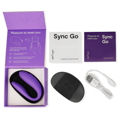 Sync Go Estimulador Doble Recargable para Parejas